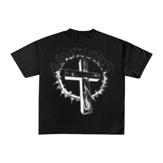 Ring Of Thorns Tee - Blacked