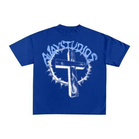 Ring Of Thorns Tee - Blue Water