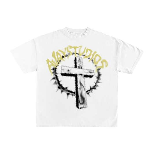 Ring Of Thorns Tee - Gold